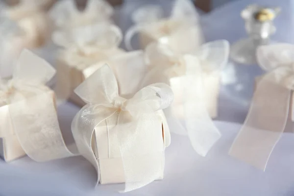 Cajas de regalo para el día de boda —  Fotos de Stock