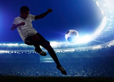 çocuğun futbol oynama