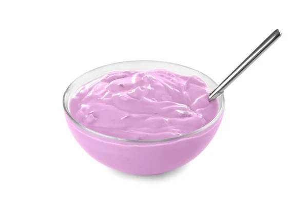 Saborosa sobremesa de iogurte — Fotografia de Stock
