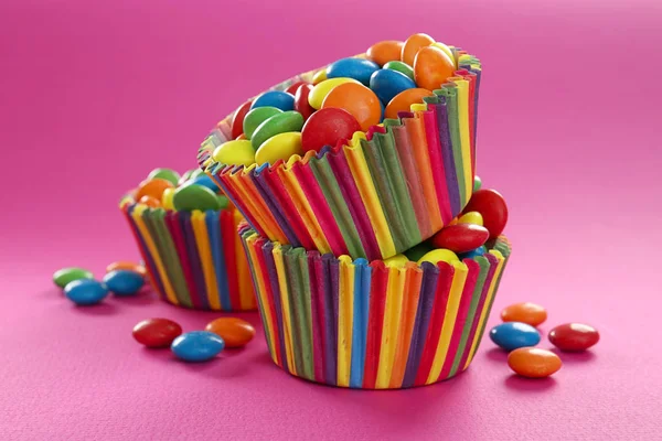 Leckere bunte Bonbons — Stockfoto