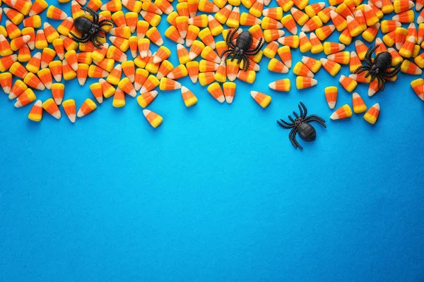 Вкусные конфеты на Хэллоуин — стоковое фото