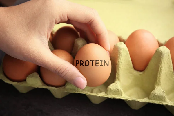 Food protein concept — Stock Photo, Image