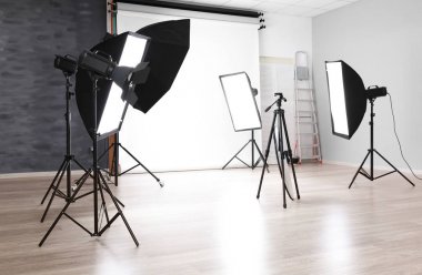 boş fotoğraf stüdyosu