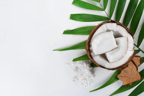 Mooie compositie met kokos — Stockfoto