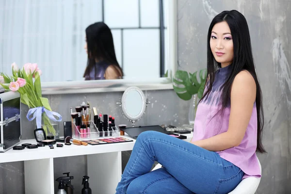 Vackra asiatiska modellen — Stockfoto