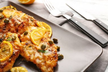 İtalyan tavuk piccata