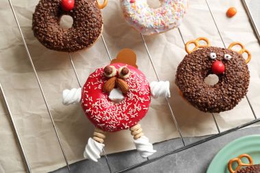 Yaratıcı sırlı çörek 