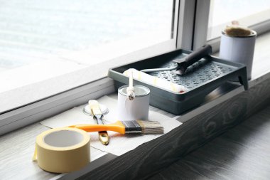 pencere boyama araçları