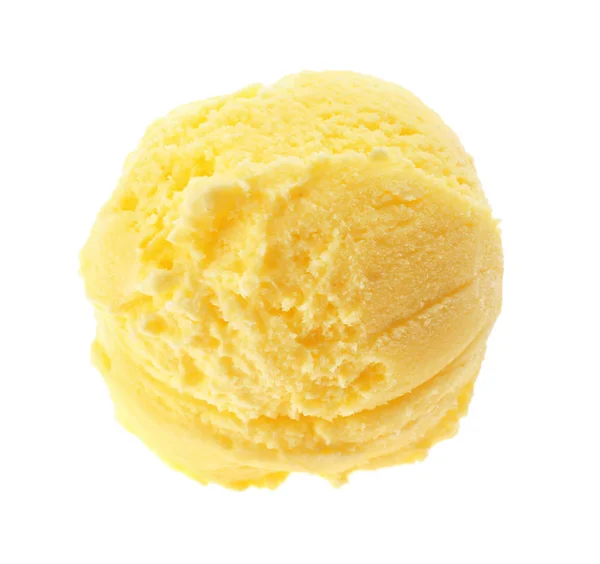 レモン クリームのスクープ — ストック写真