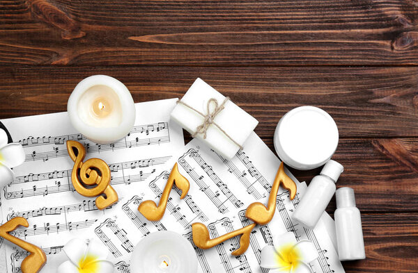 СПА композиция с примечаниями
 