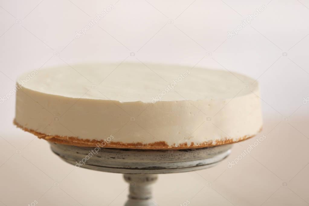 fresh delicious cheesecake