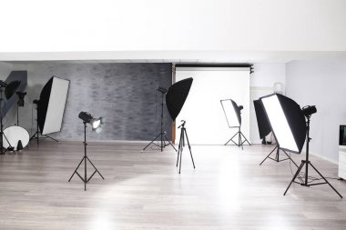 boş fotoğraf stüdyosu
