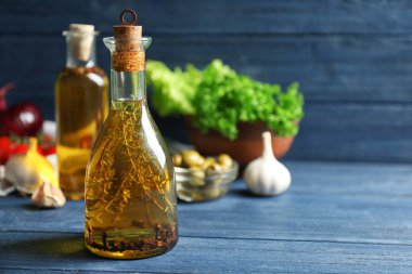 Zeytinyağı ve bazı baharat 