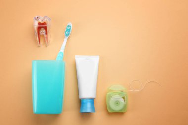 Diş temizliği için ayarla 