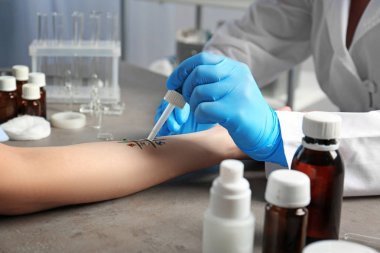 Doktor yapma alerji testi 