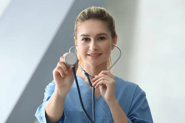 Young medical assistant — Stock Photo, Image