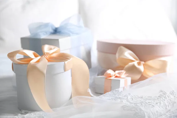Gift boxes for wedding day