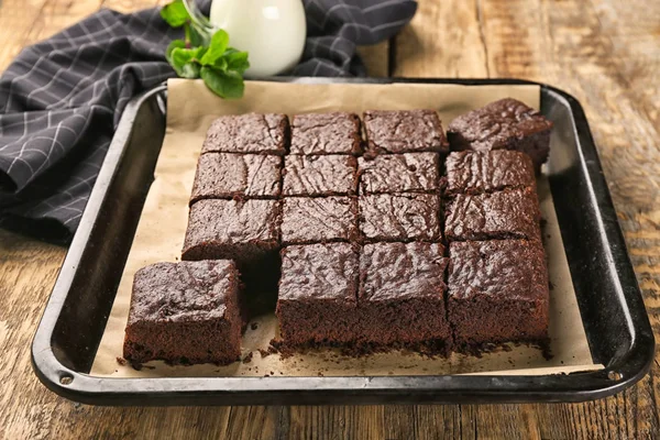 Delicious chocolate cake — Stock Photo, Image