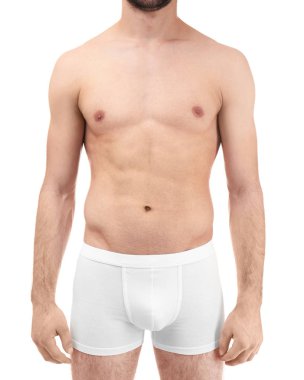 Yakışıklı genç adam. 