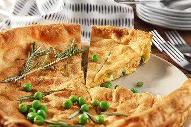 Lezzetli tavuk pot pasta