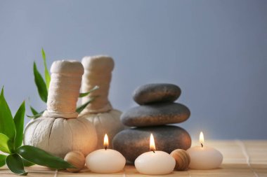 Güzel spa kompozisyonu 