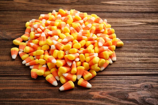 Хеллоуїн цукерки кукурудзи фон — стокове фото