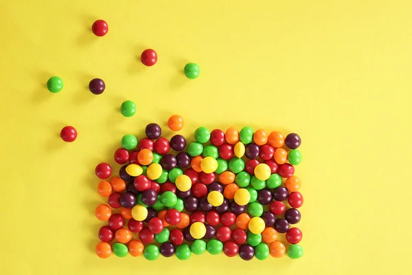 맛 있는 다채로운 캔디 — 스톡 사진