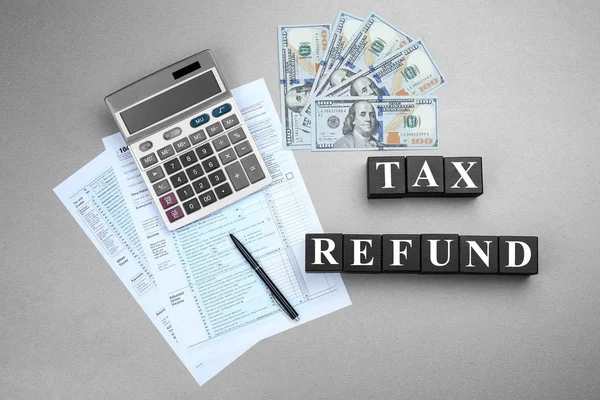 Concept tax refund