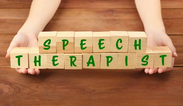 Speech therapy concept — Stock Photo, Image