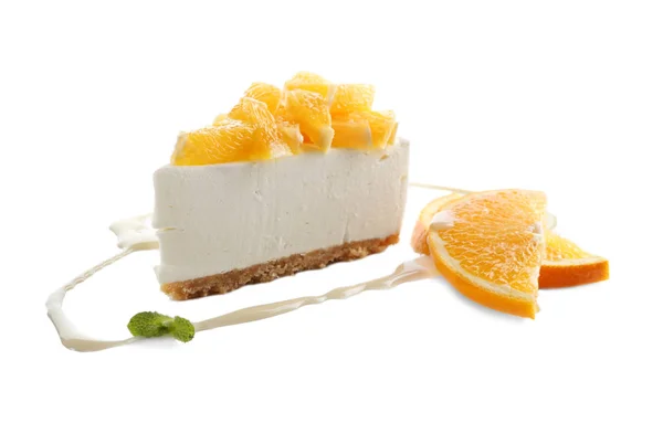 Fresh delicious cheesecake — Stock Photo, Image