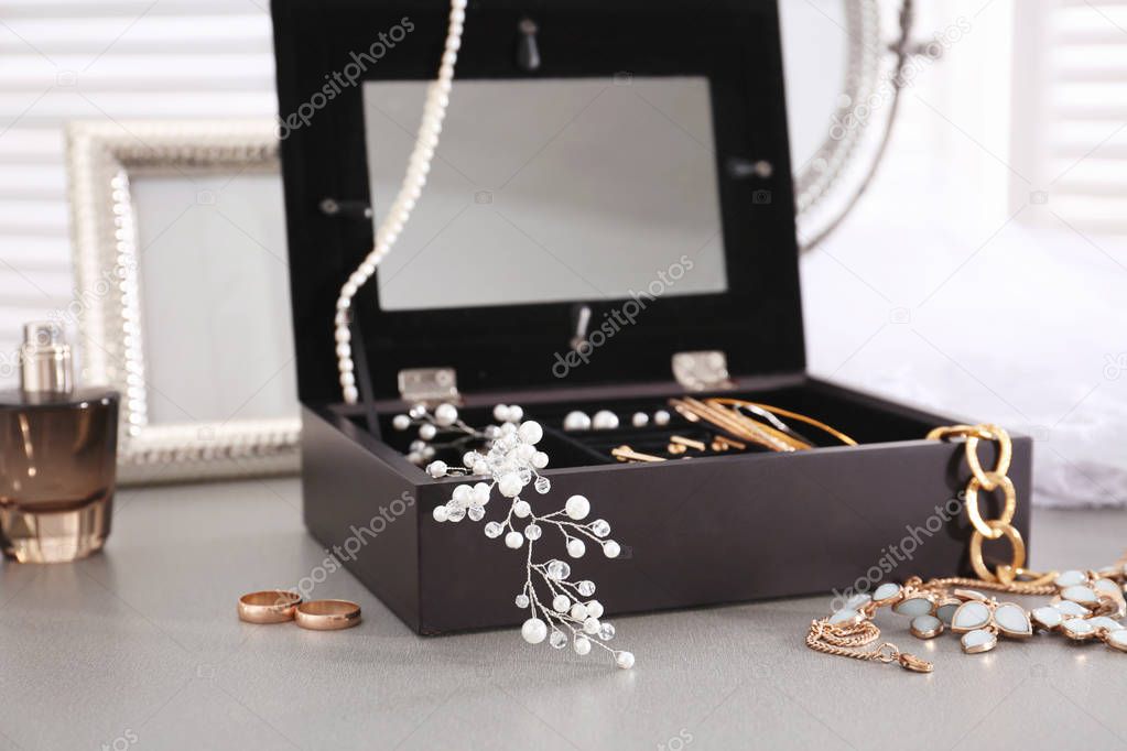 bijouterie in jewelry box