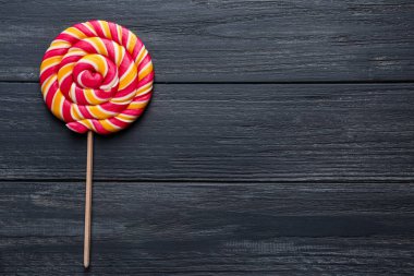 Lezzetli renkli lolipop