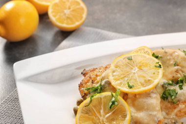 İtalyan tavuk piccata