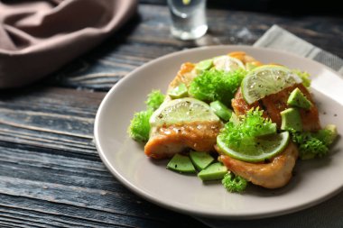 tekila kireç ile lezzetli tacos 