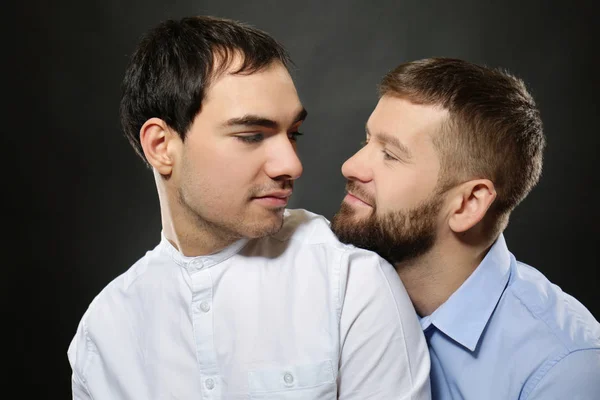Mutlu eşcinsel çift — Stok fotoğraf