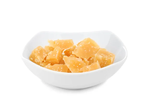 Lahodné kousky sýra — Stock fotografie