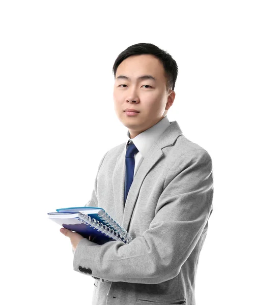 Schöner asiatischer Lehrer — Stockfoto