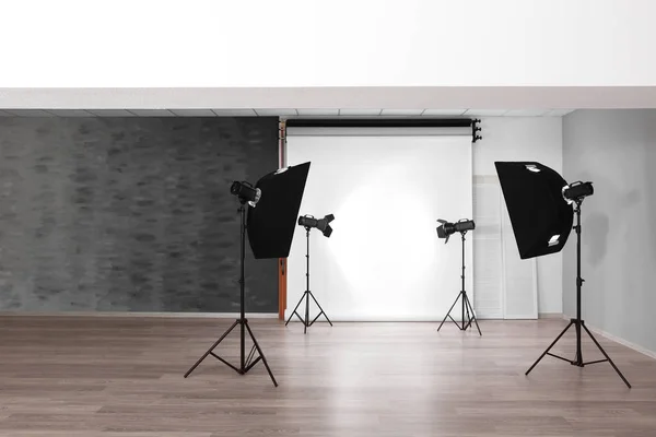 Lege fotostudio — Stockfoto