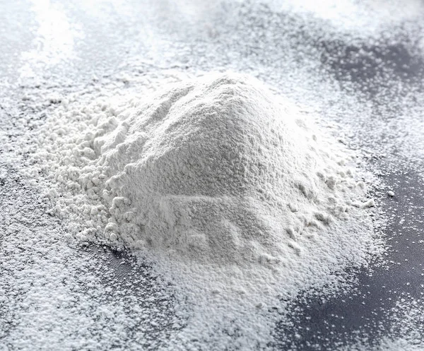 Pile of white flour — Stock Photo, Image