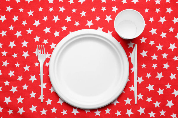 plastic disposable tableware 