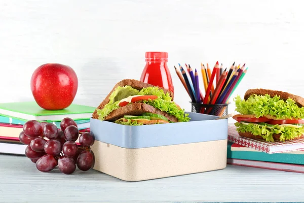 Meal for school lunch — Stock Photo, Image