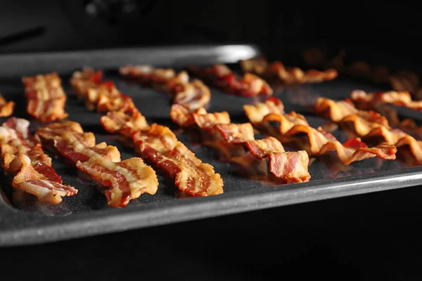 Tiras saborosas de bacon — Fotografia de Stock