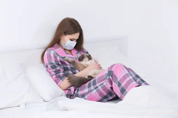 Állati allergia fogalma — Stock Fotó