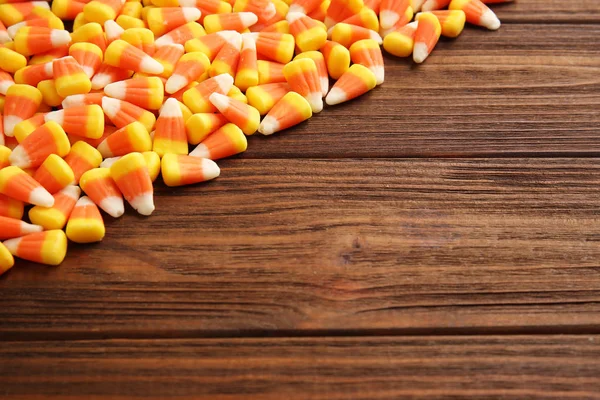 Halloween bonbons corns fond — Photo