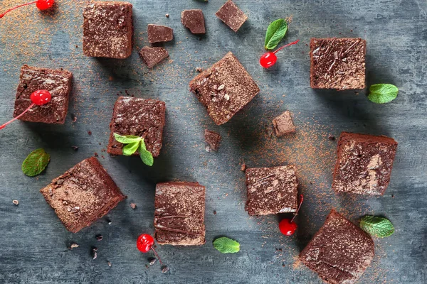 Délicieux brownies au cacao — Photo