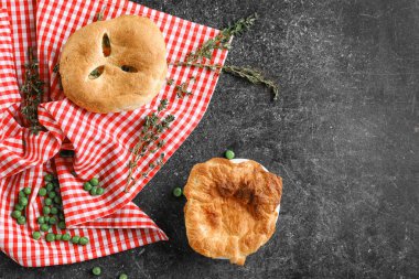 lezzetli tavuk pot pasta 