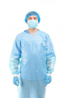 yakışıklı genç bir doktor 