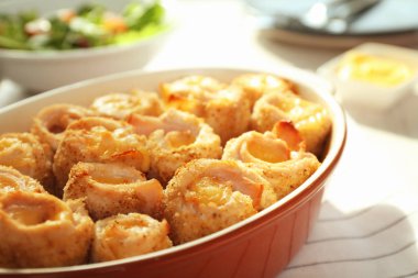 lezzetli tavuk cordon bleu