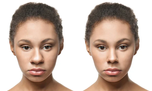 年轻的非洲裔美国女人 — 图库照片