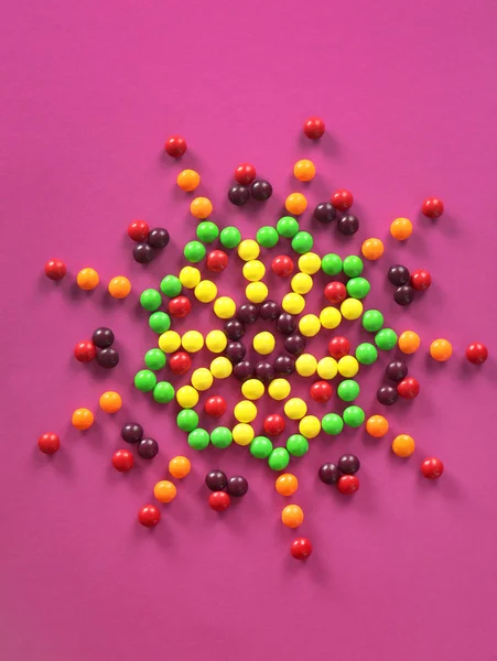 Deliciosos caramelos coloridos — Foto de Stock